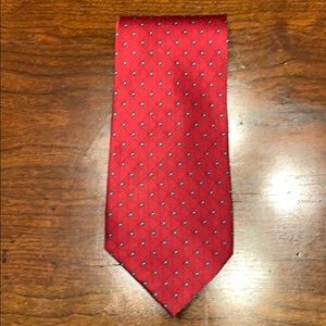 Stafford silk tie - Red